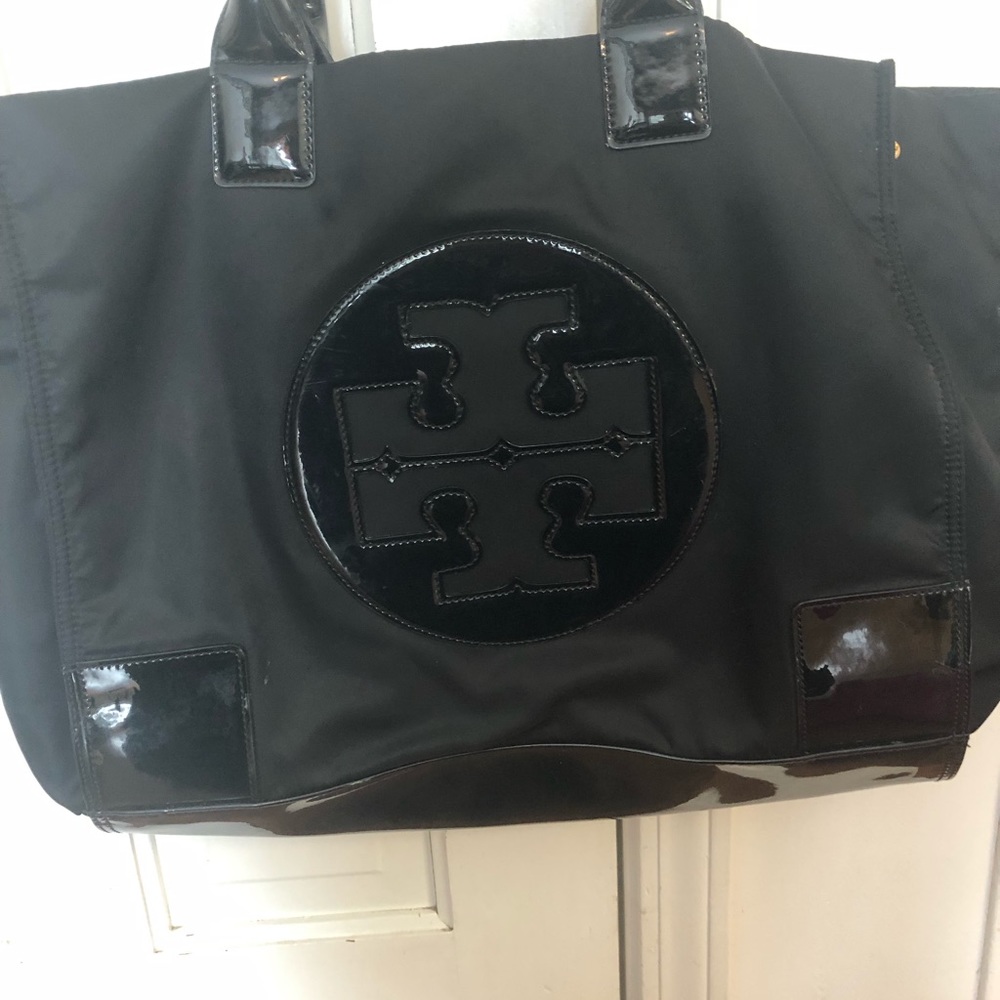 Tory Burch black oversized bag